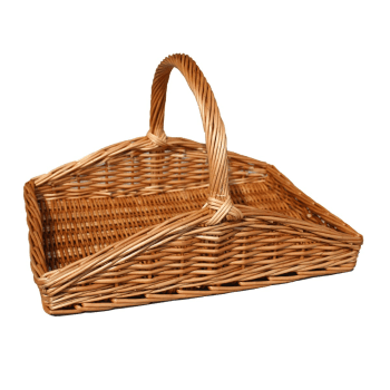 Image showing the Wicker Garden Trug, Brown product.