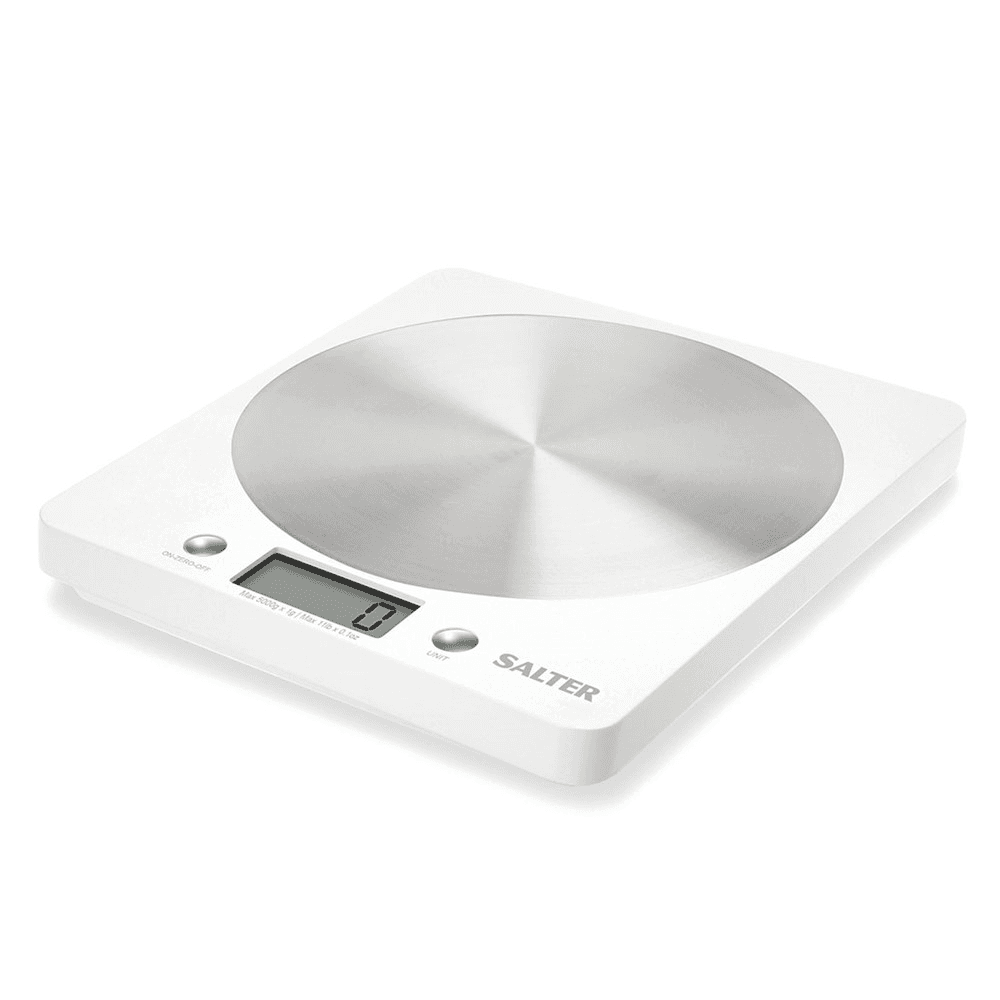 1036 WHSSDR Disc electronic kitchen scale, White