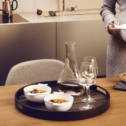 Image showing the La Divina Set of 4 bordeaux wine glasses, 650ml, Crystal Glass product.