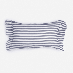 Image showing the Rectangle Cushion Cover, 30 x 50cm, Folkstone Blue product.