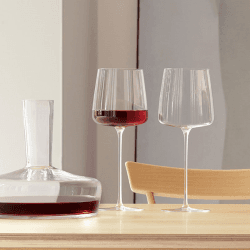 Image showing the Metropolitan Set of 4 Grand Cru  Red Wine Glasses, 680ml, Clear product.