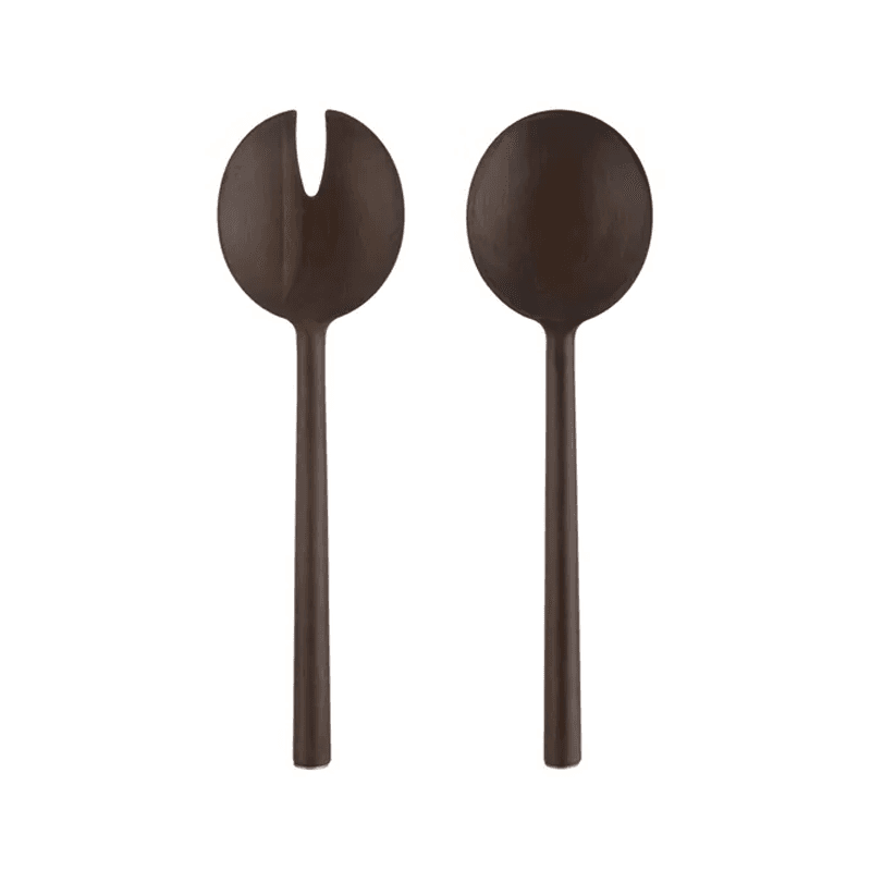 2 piece salad servers, L32cm, Acacia Wood