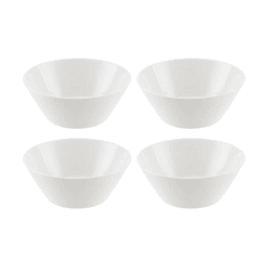 Image showing the Pure Cereal Bowls Set of 4, D16cm, White product.