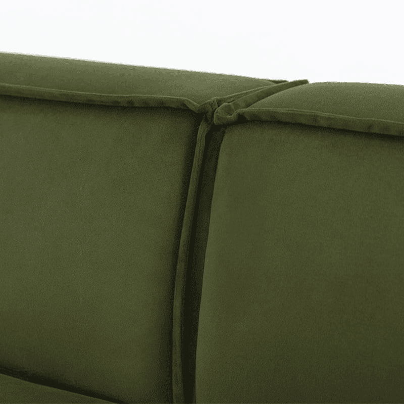 Model 03 2 Seater Velvet Sofa, Vine