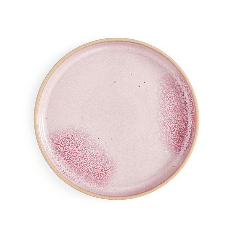 Minerals Set of 4 Side Plates, D21.5cm, Rose Quartz