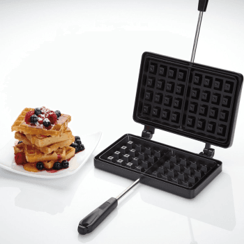 Image showing the Traditional Belgian Waffle maker, Non-Stick product.