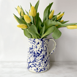 Image showing the Splatter Jug, H14cm, Blueberry product.