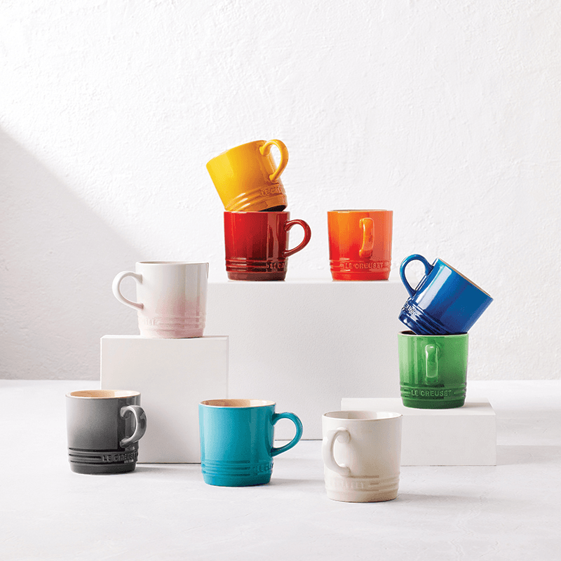 Stoneware Espresso Mug, 100ml, Azure