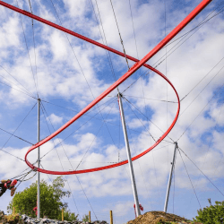 Image showing the Aero Explorer Zip Line Rollercoaster for Two at Zip World product.