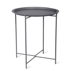 Image showing the Rive Droite Side Table, Charcoal product.