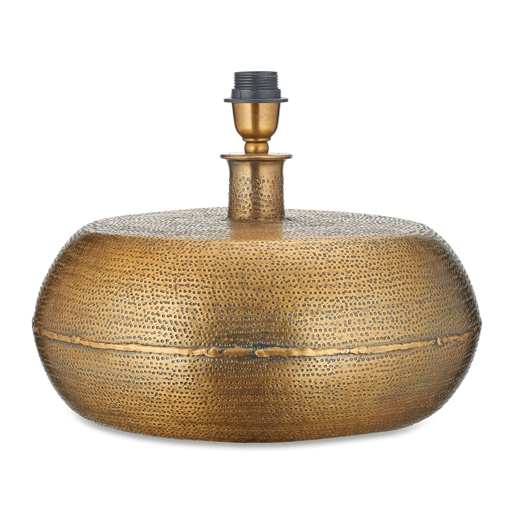 Lumbu Lamp Large, H30 x W39 x D34cm, Metallic