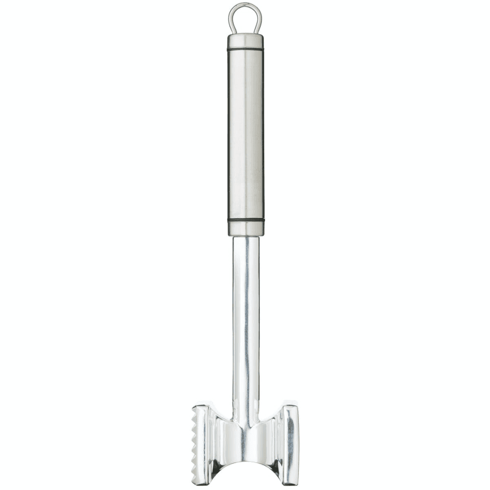 Oval Handled Meat tenderiser hammer, Stainless Steel