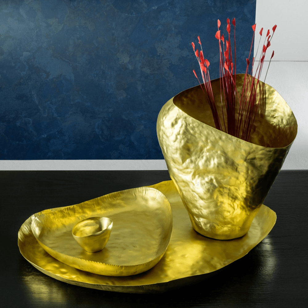 Bash Vessel - Wide, Brass