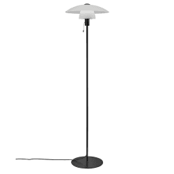 Image showing the Verona Floor Lamp, H150cm, Opal White product.