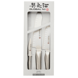 Image showing the Ni 3 Piece Knife Set, Silver product.
