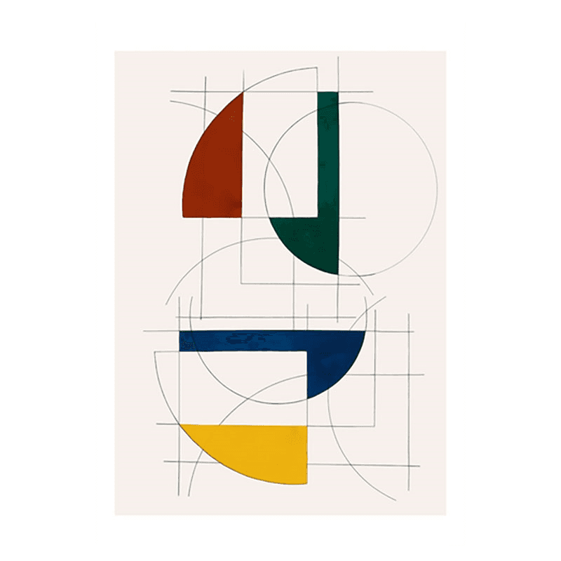 Constructions 01 Fsc Print, 50 x 70cm