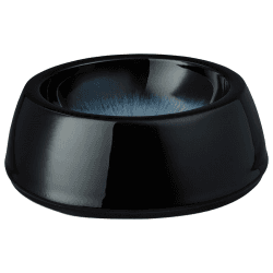 Image showing the Halo Pet Bowl, D17 x H6cm, Black product.