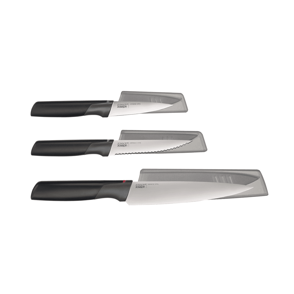 3 piece knife set, H36 x W20 x D3cm, Opal
