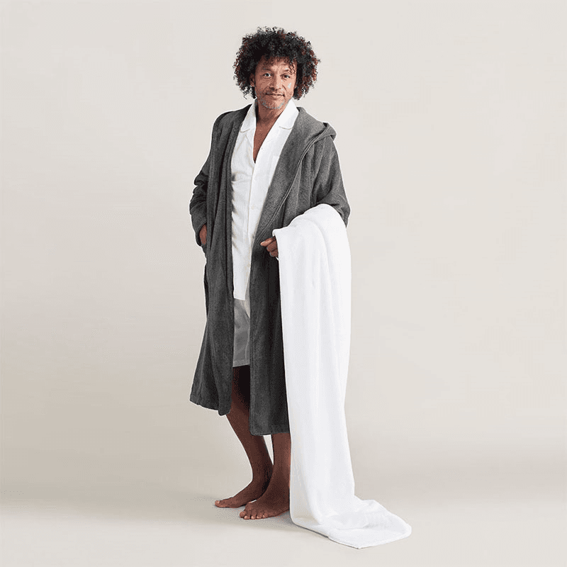 The Plush Towel, Bath Towel, Snow