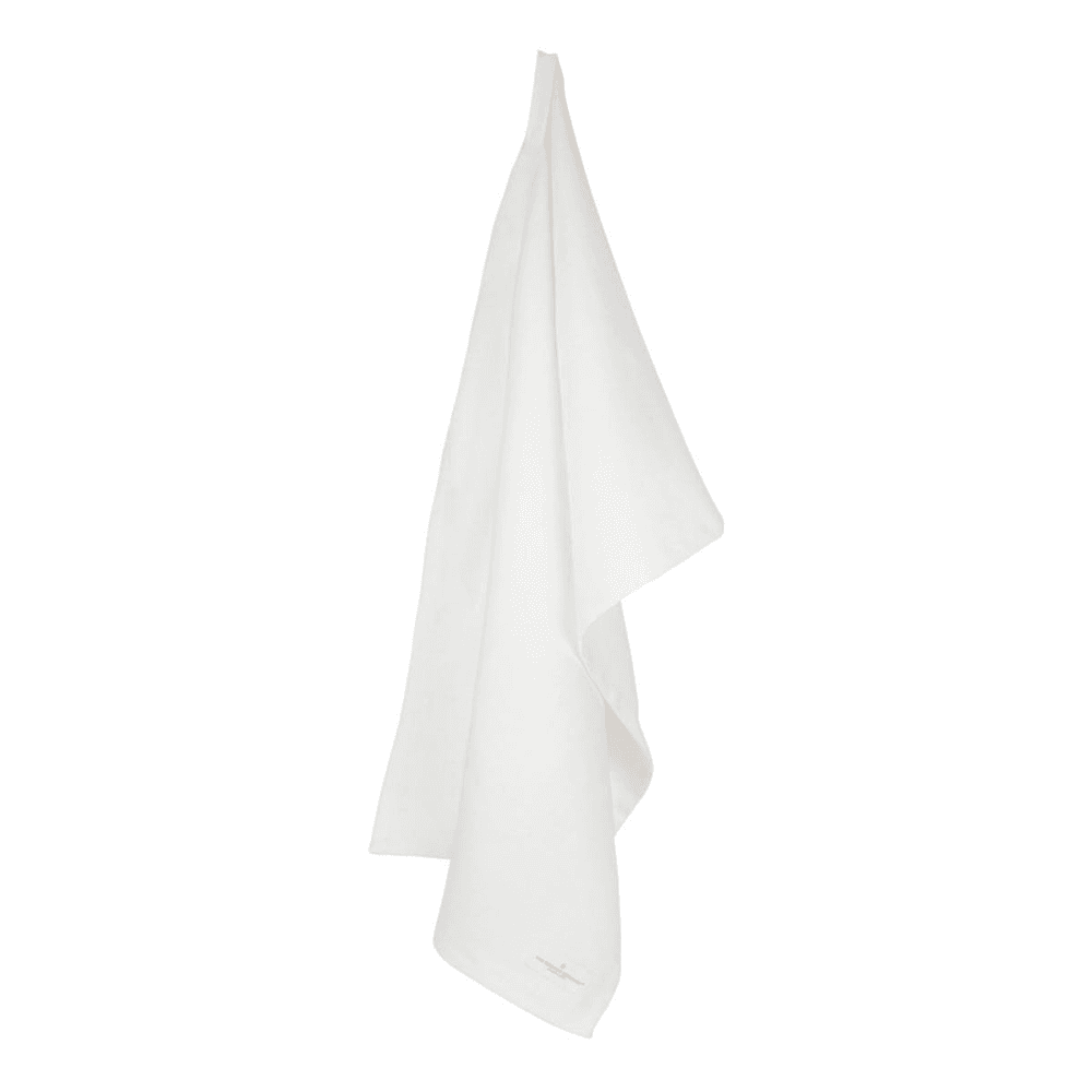 Herringbone Kitchen towel, 53 x 86cm, Natural White