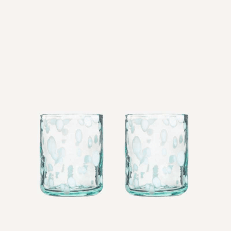 Blanco Set of 2 Tumblers, 350ml, White
