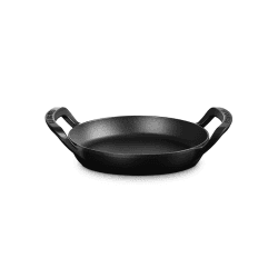 Image showing the BBQ Round Skillet, 25cm, Satin Black product.