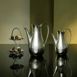 Image showing the Drift Coffee pot, 1 litre, Silver product.