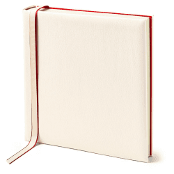 Image showing the Plain Wedding Album, 14", Ivory product.