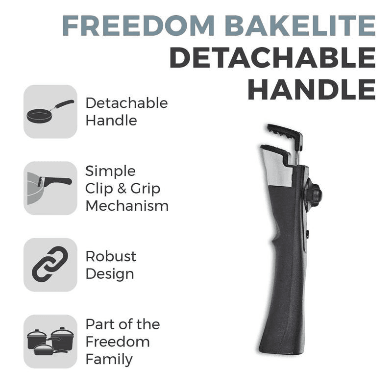 Freedom Bakelite Detachable Handle, Black