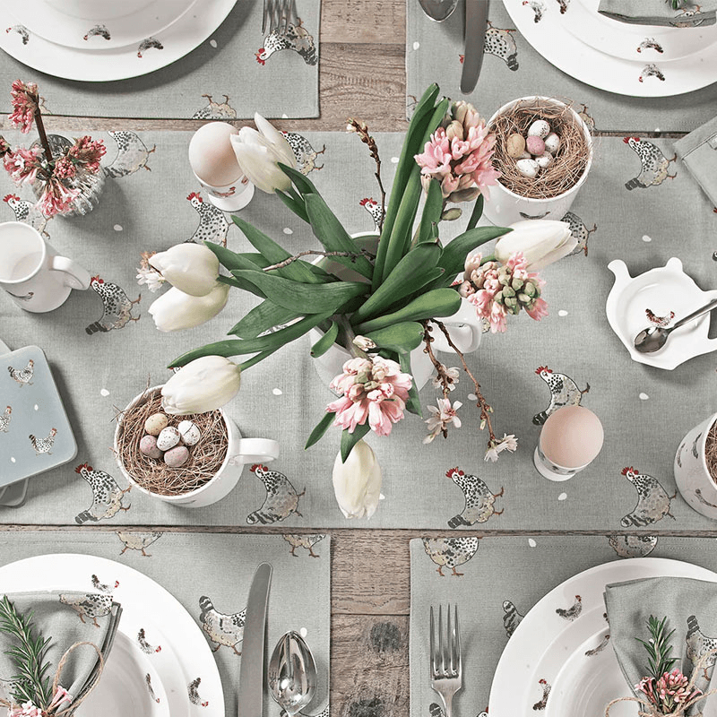 Chicken Table Runner, 35 x 280cm