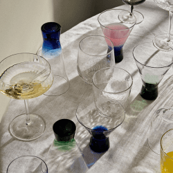 Image showing the Konus Set of 2 Cocktail Glasses, 250ml, Green product.