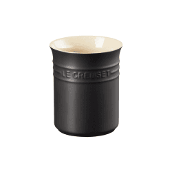 Image showing the Small utensil jar, 15 x 10cm - 1.1 litre, Satin Black product.