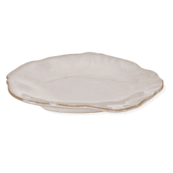 Image showing the Ithaca Side Plate, D18cm, Chalk product.