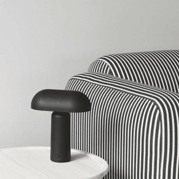 Image showing the Porta Table Lamp, Black product.