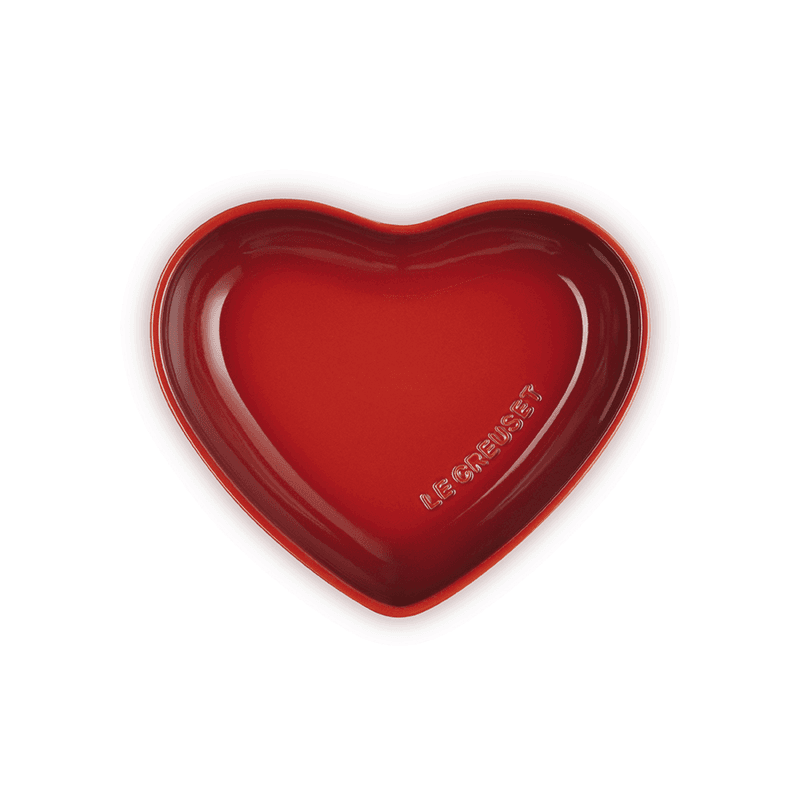 Heart Serving Bowl, 20cm, Cerise
