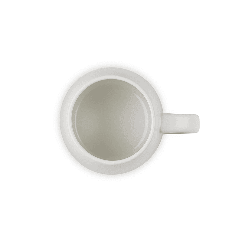 Stoneware Coupe Mug, 320ml, Meringue