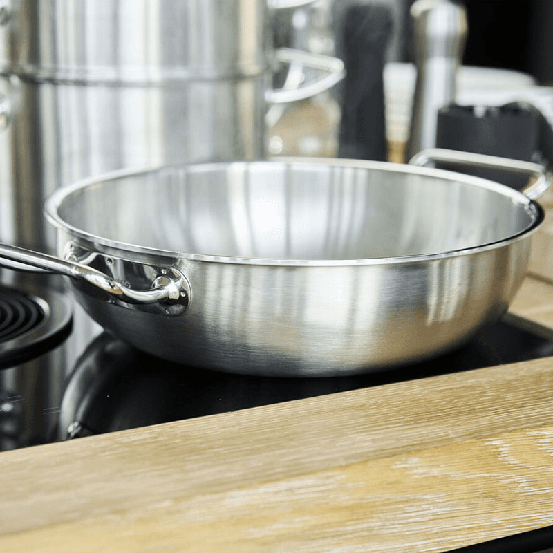 Pro Wok, 30cm, Stainless Steel