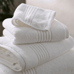 Image showing the Ultra Soft Cotton Bath Towel, 70 x 125cm, White product.