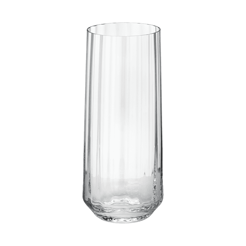 Bernadotte Set of 6 Highball Glasses, 450ml, Clear