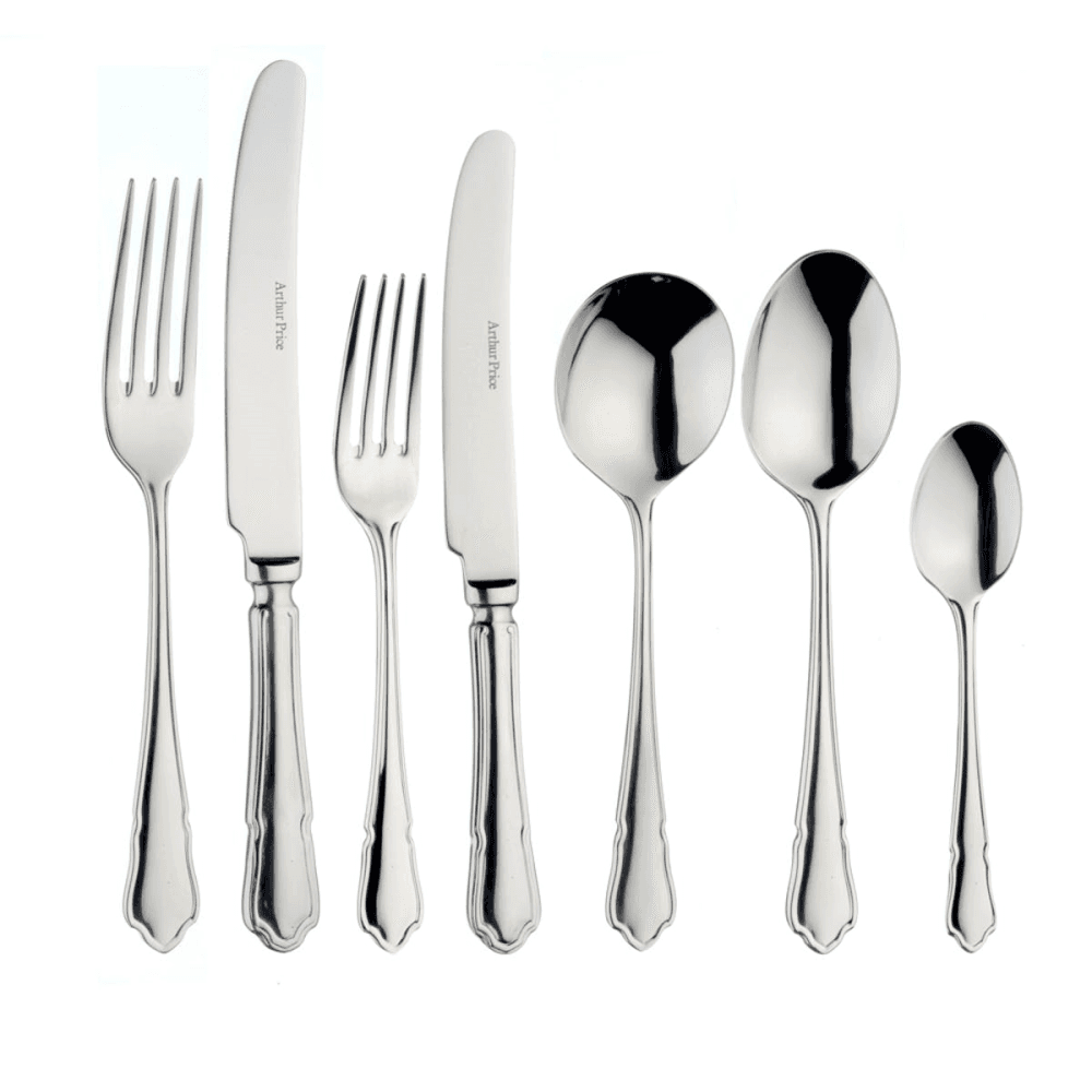 Everyday Classics Dubarry Cutlery Canteen Set, 124 Piece