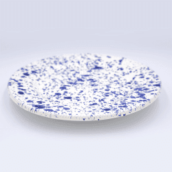 Image showing the Splatter Dinner Plate, D24cm, Blueberry product.